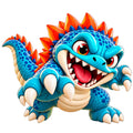 Tiny Kaiju — Shaped Plush Keychain (15 cm)